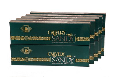 [晴天舖] 印度線香 Cauvery Sandy(Sandal)  天然檀香  高品質款～另售Medimix