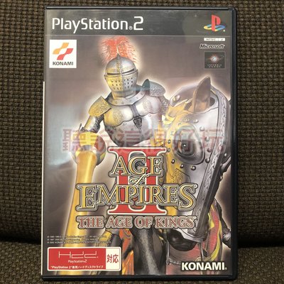 無刮 PS2 世紀帝國 2 帝國世紀 Age of Empires II 日版 正版 遊戲 2 T798