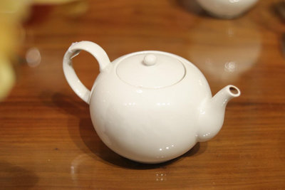 1950'S德國Arzberg中古白瓷茶壺