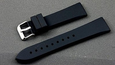 艾曼達精品~20mm絕佳手感設計師款紳士錶適用優雅風格高質感平面無紋矽膠錶帶tissot seiko