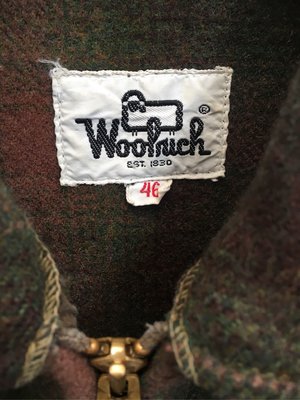 Vintage Woolrich 厚磅羊毛外套(rrl/filson)