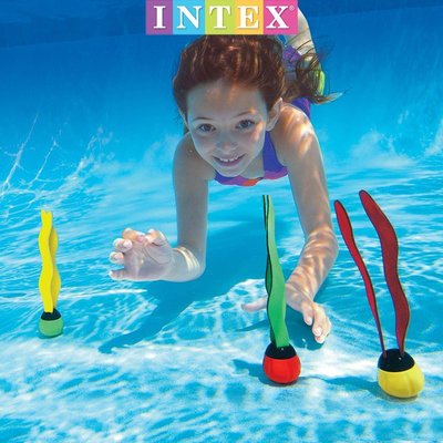 現貨 INTEX潛水棒水上玩具潛水教具兒童浮潛戲水底水下訓練游泳用品