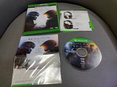 絕版經典遊戲XBOX ONE最後一戰5 守護者 Halo 5 中文版 光碟NG僅能下載至8GB
