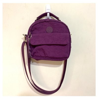 「二手包」Kipling 手提斜背包（紫色）S