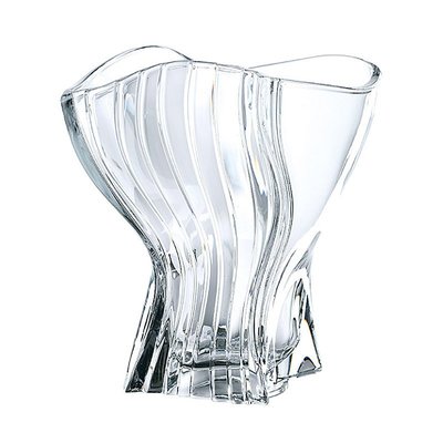 熱銷 【】德國NACHTMANN水晶花瓶歐式簡約擺件透明玻璃插花瓶