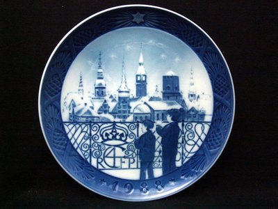 【timekeeper】  Royal Copenhagen皇家哥本哈根1988、1989年聖誕盤(免運)