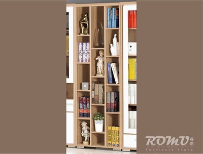 【DH】商品編號415-802-3商品名稱明日2尺木心板造型開放式書櫃。優質典雅精品。主要地區免運費