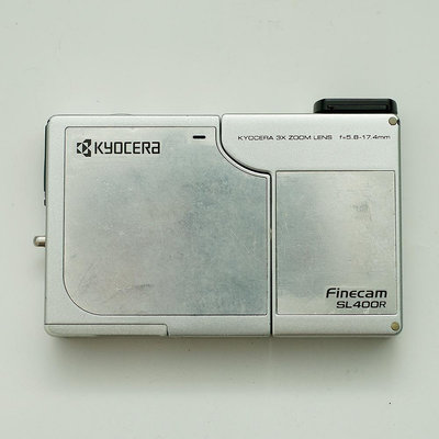 [黑水相機鋪] 京瓷 KYOCERA Finecam SL400R 數位相機 CCD相機