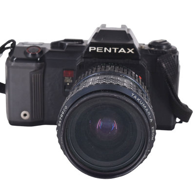 金卡價1428 二手 Pentax A3底片相機+Takumar-A28-80mm鏡頭 099900000463 01