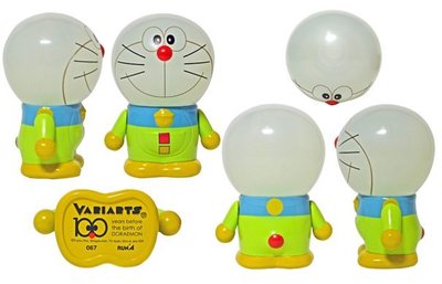 Variarts Doraemon公仔 067 日系款 哆啦A夢 可愛 卡通 擺飾 玩偶 絕版 縮小燈交換禮物_a夢久久