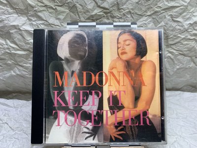 跨世紀女皇-瑪丹娜-聚在一起 二手混音單曲CD（澳洲製日版封面） Madonna - Keep It Together Maxi - Single CD