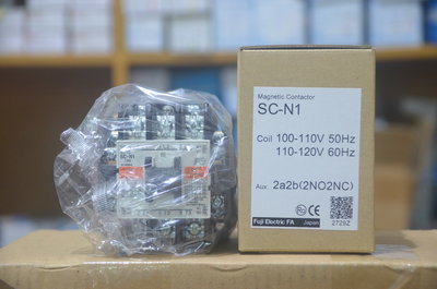Fe 富士 SC-N1 電磁開關 電磁接觸器  220VAC / 110VAC.