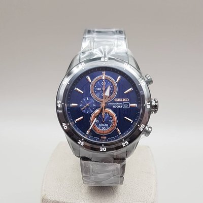 [SEIKO 精工]🔥 原廠公司貨🔥Criteria 三眼計時腕錶-44mm