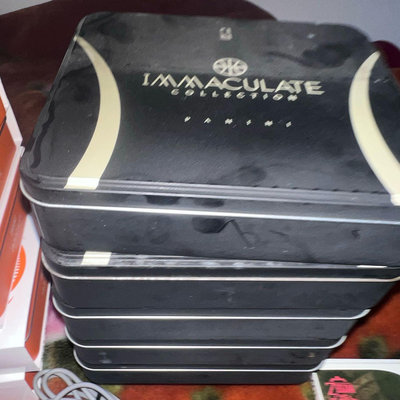 2013 panini immaculate 經典NBA小國寶鐵盒空盒五個一起賣