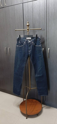 日本製(MIJ)-正品Levis504 Straight 車白線小直筒牛仔褲30腰