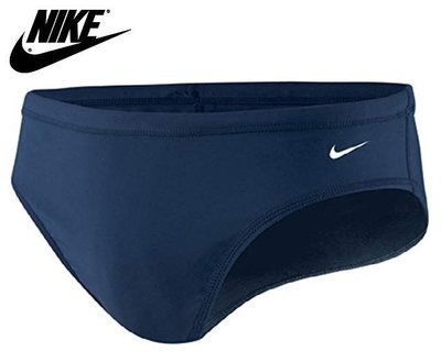 ~有氧小舖~2019 NIKE 素面運動休閒三角泳褲 TESS0052-440 丈青