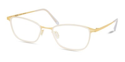【mi727久必大眼鏡】MODO 美國紐約時尚眼鏡品牌 原廠公司貨 舒適自在輕盈 6.8克超薄鈦鏡架 4409(透明金)