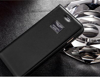 【愛瘋潮】現貨 加送傳輸線 Aston Martin Racing iPhone 6 /6s 真皮側翻皮套 奢華系列