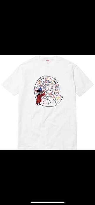 supreme joe roberts swirl tee