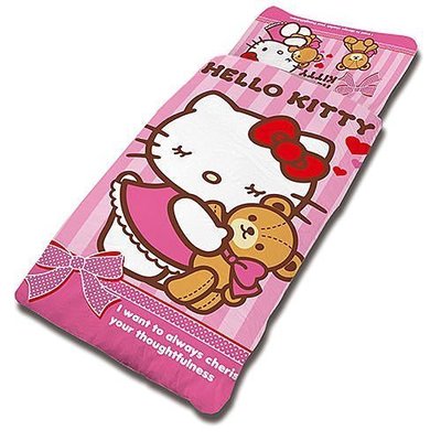 【正版授權】Hello Kitty KT 我的麻吉熊 抱熊 睡袋