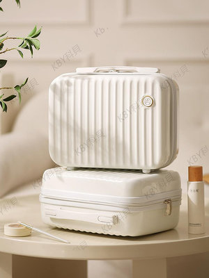 旅行箱化妝箱女大容量輕便手提箱新款行李箱附加包短途出差登機箱-kby科貝