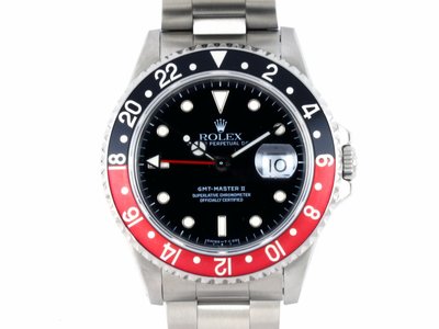 【JDPS 御典品 / 勞力士專賣】ROLEX錶 16710 GMT-MASTERII 自動 不銹鋼 編號:L4362