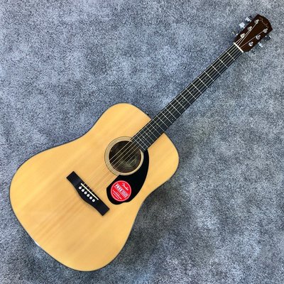 [反拍樂器] Fender CD-60S D桶身 民謠木吉他 原木色  亮面烤漆 公司貨  Fender CD-60S
