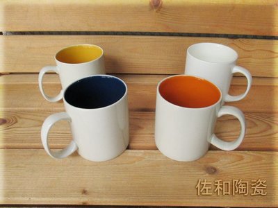 ~佐和陶瓷餐具~【6428 500cc直杯】4種顏色/ 開店 早午餐 馬克杯 /