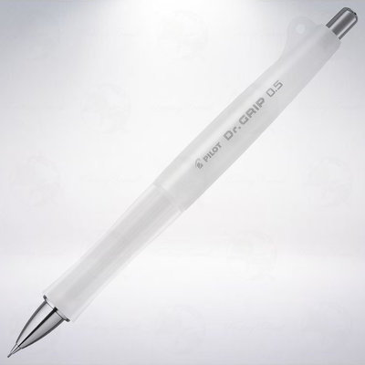 日本 PILOT 百樂 Dr. Grip Classic 0.5mm 搖搖自動鉛筆: 冰白色