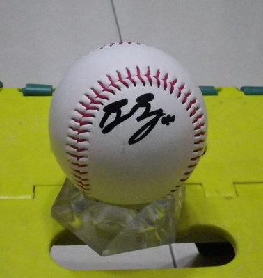 棒球天地--賣場唯一--2011大聯盟MLB來台明星賽辛辛那提紅人隊投手bill bray簽名球.字跡漂亮