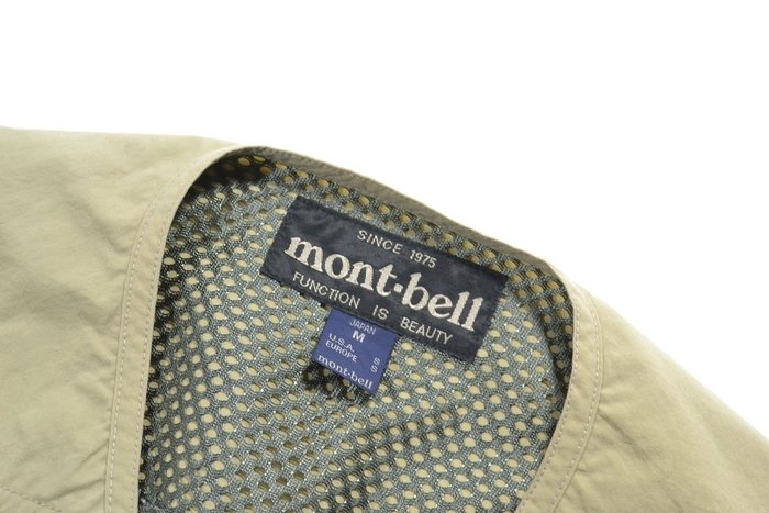 Mont Bell Vest 釣魚背心m 卡其s 軍綠網眼洞輕量多口袋機能patagonia 露營 Yahoo奇摩拍賣