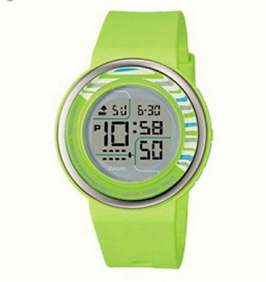 CASIO 夏季海洋風 LDF-30亮彩手錶_亮麗上市!990元免運費，有售後服務，非人為因素故障保固一年，可面交。