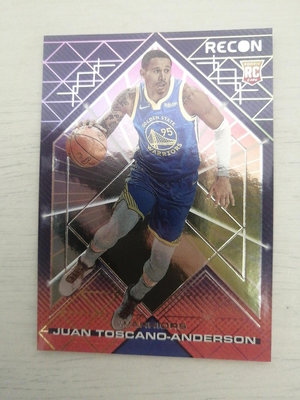 2021-2022 panini Recon Basketball Juan Toscano Anderson RC