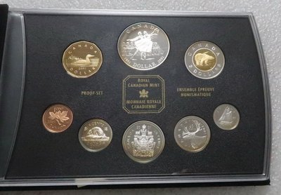 【熱賣精選】加拿大2001年 8枚 套幣（含6枚銀幣）外國錢幣