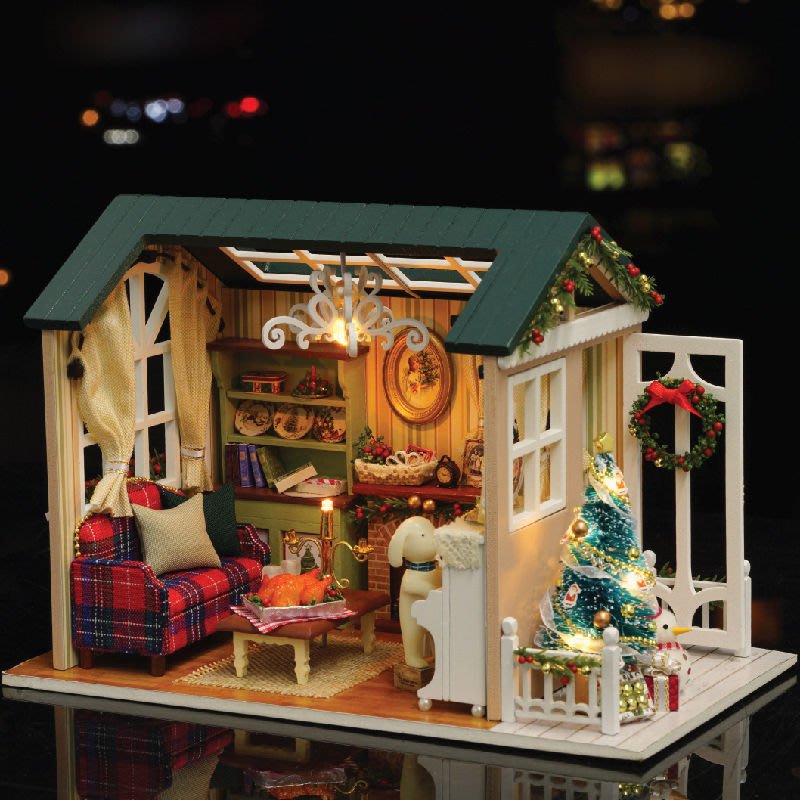 Diy手工diy小屋手工創意成人玩具房子拼裝模型別墅普羅旺斯圣誕生日禮物 Yahoo奇摩拍賣