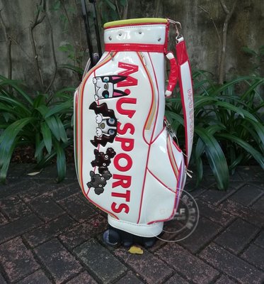 M.U SPORTS高爾夫球包全水晶料拉杆包女士拖輪包防水golf女士用品