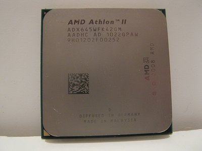 AMD Athlon II X4 645 四核心 AM3+ / 938 / 3.10G 處理器、拆機良品 ( 散裝 )