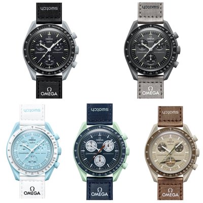 Swatch Omega bioceramic moonswatch 手錶。太陽選物社