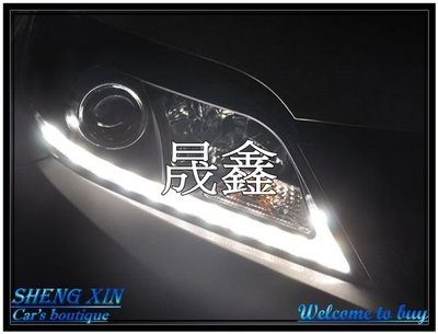 《晟鑫》全新 豐田 SIENNA 魚眼 大燈 LEXUS樣式 LED燈眉 黑款 15~18年 也有 銀底款樣式