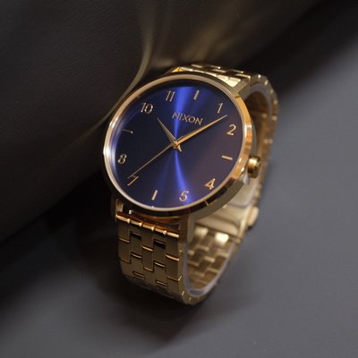 全新 特價 現貨 Nixon arrow gold watch 38mm 手錶 女錶 金錶 鋼錶帶 休閒 時尚 復古 個性