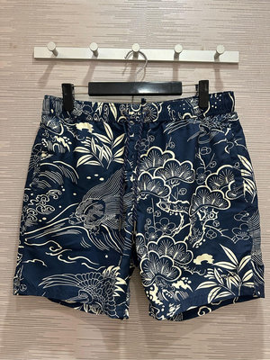 【EZ兔購】正品 SUPERDRY 極度乾燥 海灘褲 Vintage Hawaiian 現貨 M ~ XL