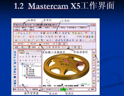 【9420-4011】Mastercam X5(簡體中文 ) 即學即會 教學影片- ( 31 堂課 ), 350元!