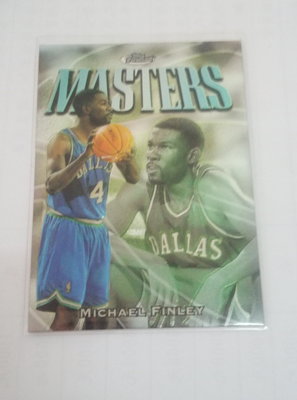 97-98 Finest - Embossed #291 - Michael Finley