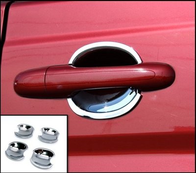 圓夢工廠 Benz 賓士 VITO VIANO W639 2003~2014 改裝 鍍鉻銀 車門把手防刮門碗內襯 四門
