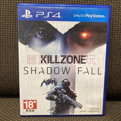 無刮 中文版 PS4 殺戮地帶 闇影墮落 Killzone Shadow Fall 正版 遊戲 35 S054