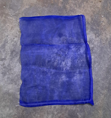 深藍色網袋（無綁繩） 防蟲網 60公分×42公分 蔬果網袋 蒜頭網袋_粗俗俗五金大賣場