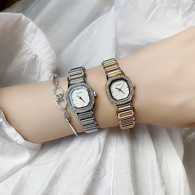 熱銷 詩高迪小香風簡約時尚方形錶盤女錶小巧鋼帶鋼帶氣質品牌手錶腕錶潮流199 WG047