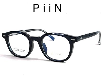 【本閣】PiiN 98300 日式復古光學眼鏡黑色粗厚大圓框 鏡腳雕刻 金子與市moscot effector dita