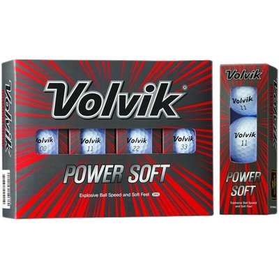 熱銷 【新品】VOLVIK高爾夫球二層球彩色球Power Soft 彩球golf雙層球