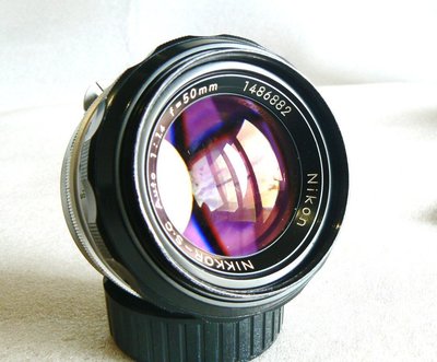 【悠悠山河】*~收藏級~* 鏡片透亮完美 Nikon Nikkor-S.C 50mm F1.4 水晶光學玻璃大光圈人像鏡